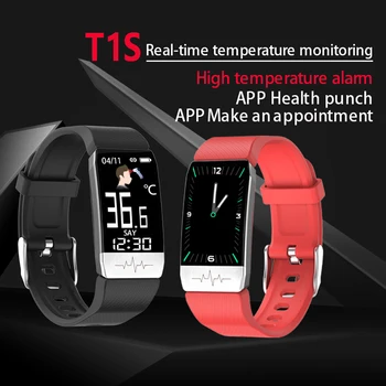 

AI Smart Bracelet Body Temperature Immunity Blood Pressure Monitor Activity Tracker Smart Wristband Watch