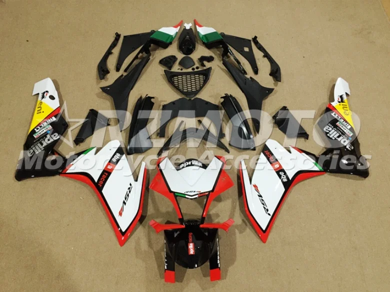 Литьевая Форма ABS Обтекатели комплект подходит для Aprilia RSV4 1000 2009- 09 10 11 12 13 14 на заказ красный белый