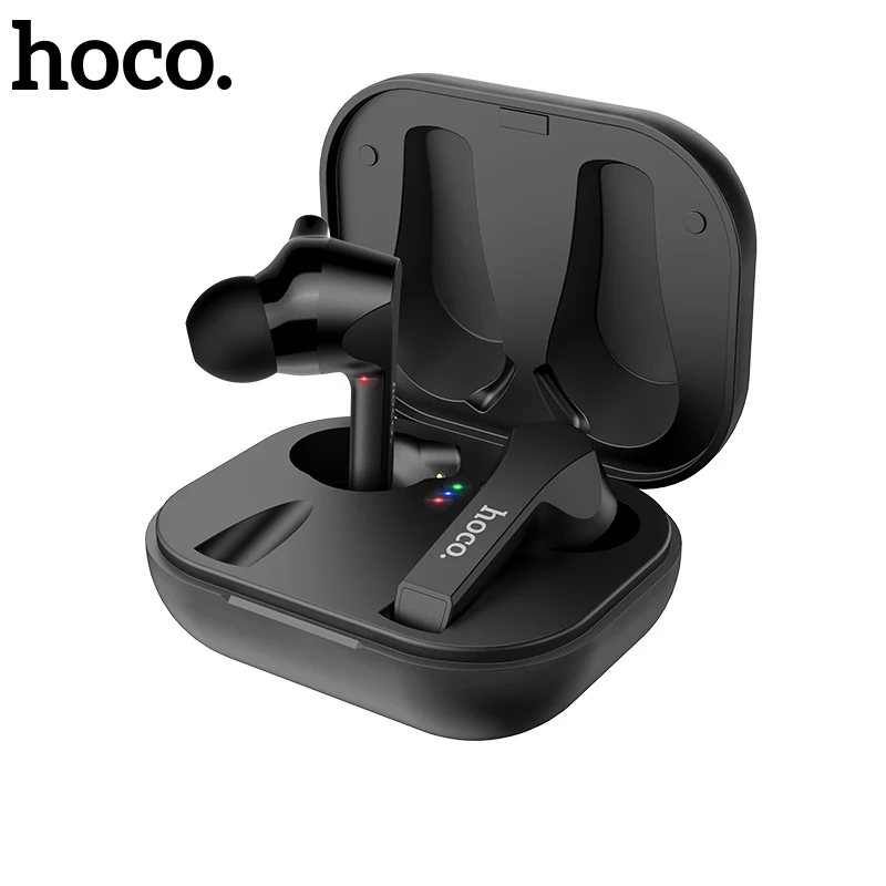 Беспроводное зарядное устройство HOCO наушники вкладыши TWS с Беспроводной Bluetooth 5 0