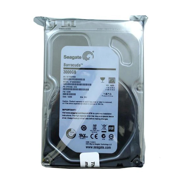 Бренд Seagate, 500 ГБ, SATA, 3 Гбит/с, 6 Гбит/с, HDD, 500 ГБ, 8 МБ/32 МБ, буферный настольный ПК, 3,5 дюйма, внутренний механический жесткий диск 6