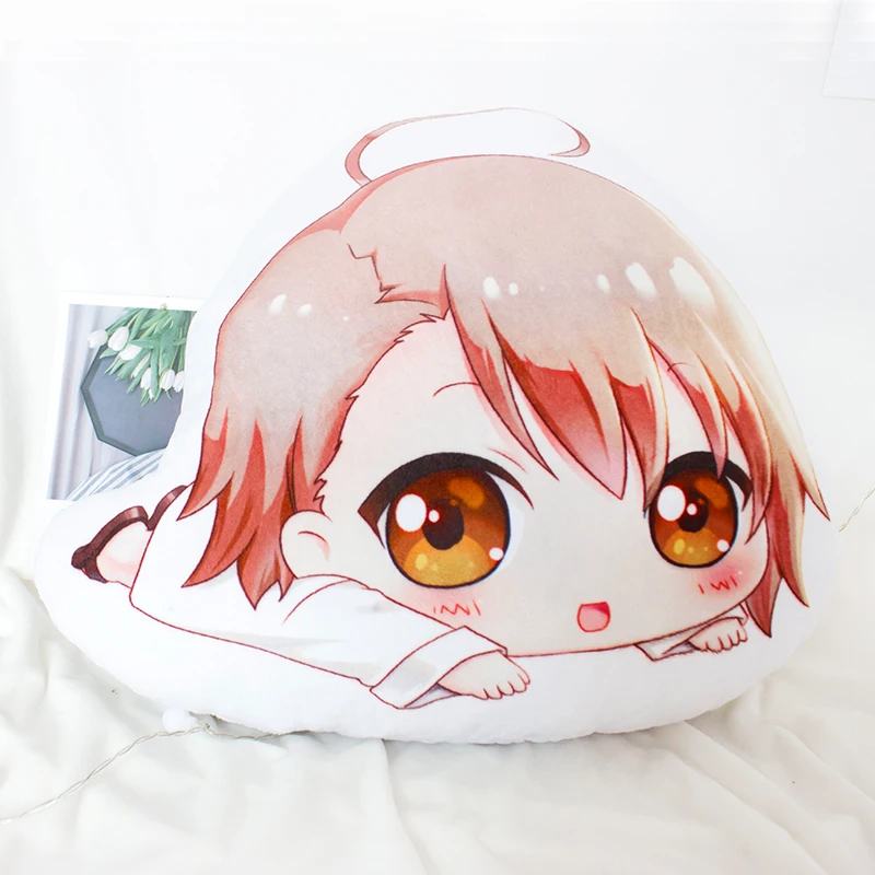 Toaru Kagaku no Railgun Подушка Игрушка Аниме Misaka Mikoto& Accelerator плюшевая Мягкая Милая девочка кукла Двусторонняя Подушка 45 см