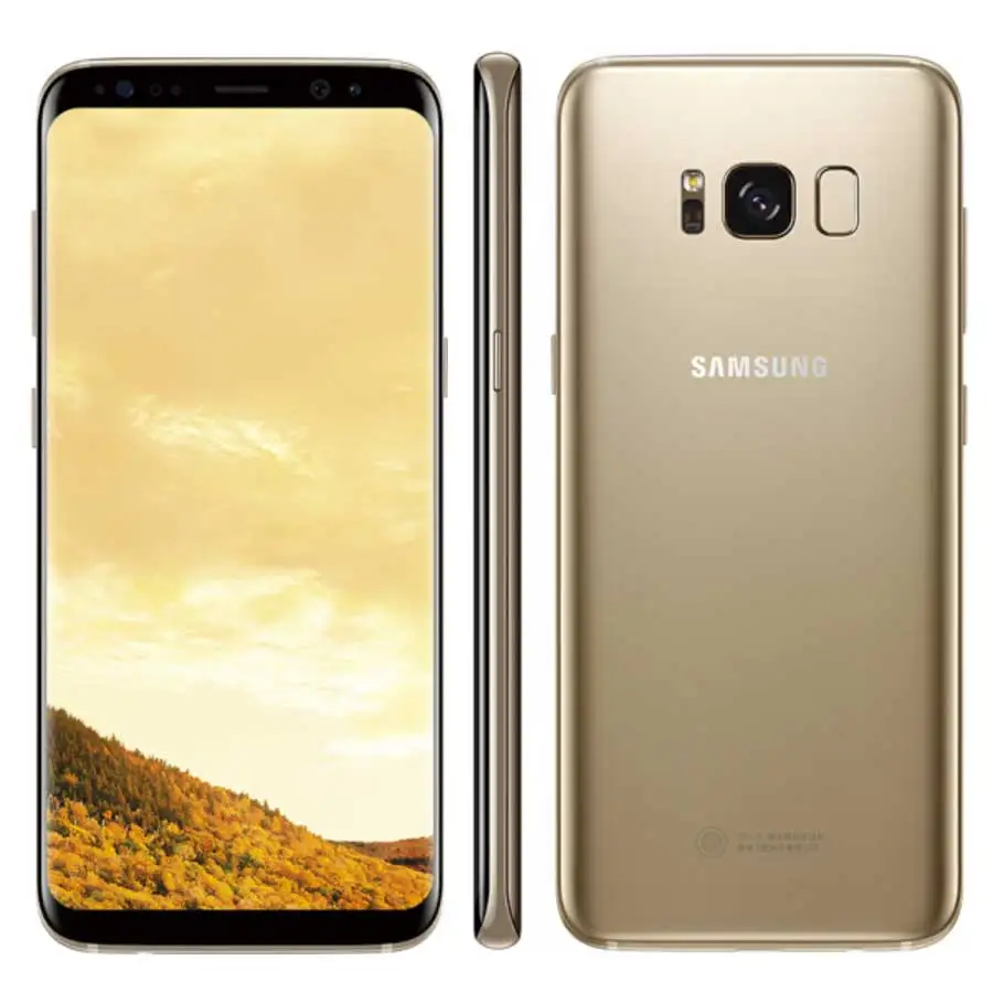 Абсолютно at& t Мобильный телефон samsung Galaxy S8 Plus S8+ G955U LTE Snapdragon 835 Восьмиядерный 6," 4 Гб 64 Гб NFC 12MP 4G телефон G955A