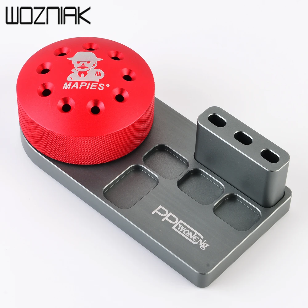 £10.04 High Quality Stainless Steel Rotating Screwdriver Holder Rotating Base With