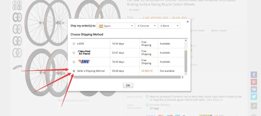 Cheap Full 700C Carbon Road  Clincher bike  Wheels  38/50/60/88mm  Bicycle Wheelset3k Matte Basalt brake 1