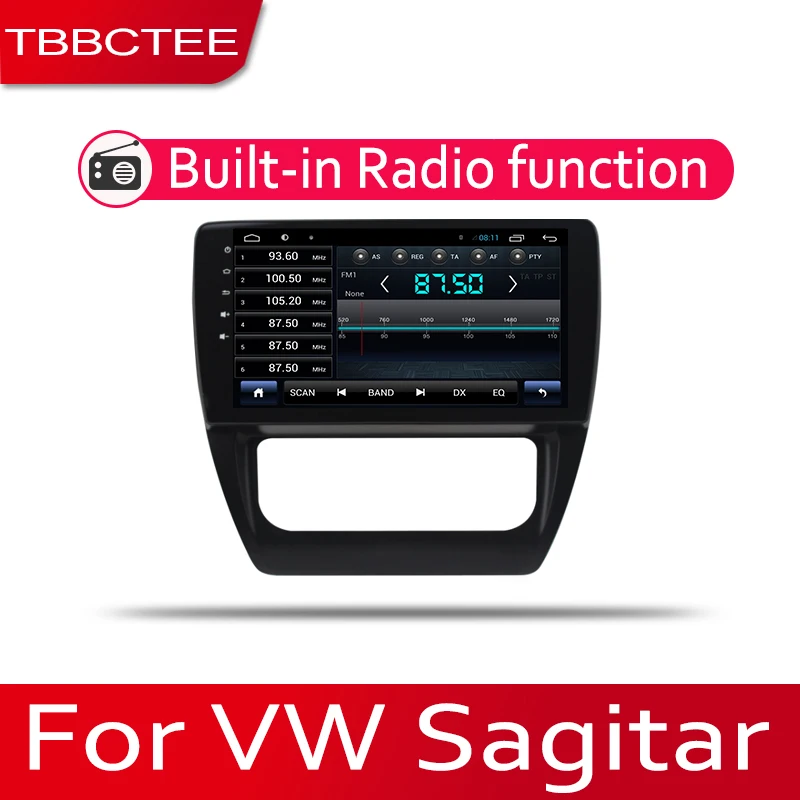 TBBCTEE для Volkswagen VW Sagitar 2011~ 2din автомобильный мультимедийный Android Авторадио автомобильный проигрыватель с радио и GPS Bluetooth WiFi зеркало