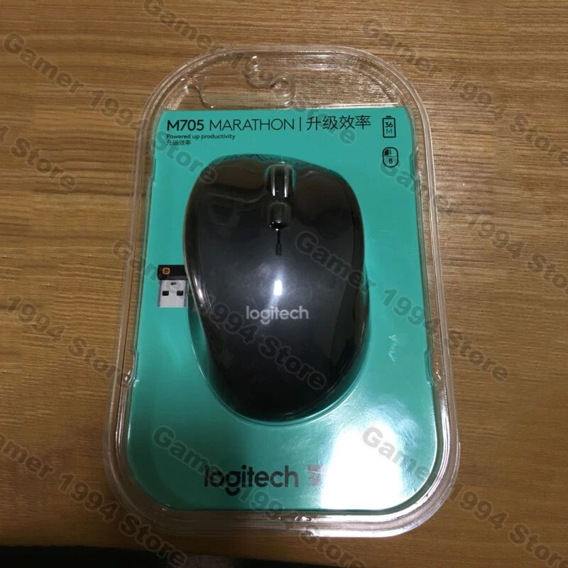 Logitech Marathon Mouse M705 Unifying Receiver Laser Grade Tracking Additional Buttons For Windows10 8 7 Mac Os - Mouse - AliExpress