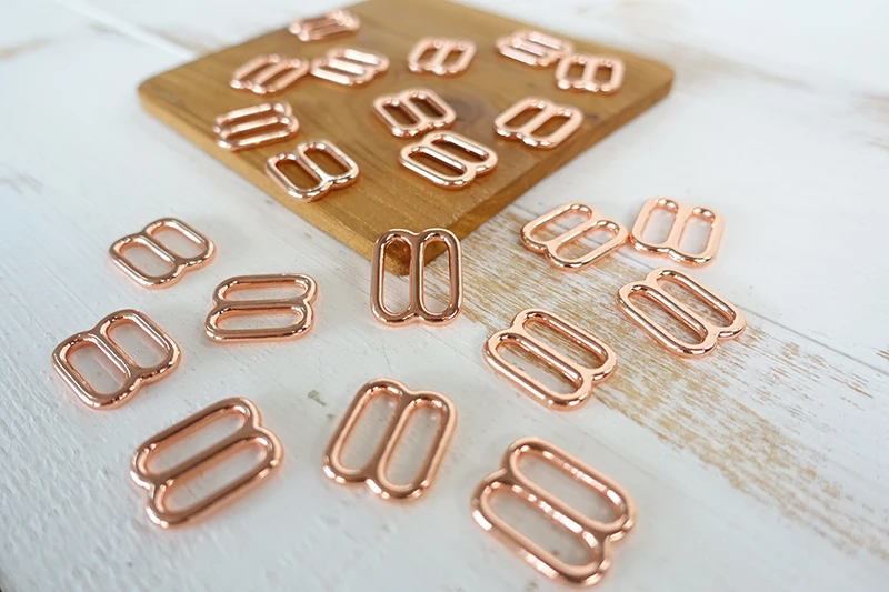 100 шт./лот ошейник для собак DIY для 15 мм лямки регулируемые пряжки петли DIY Ремни Аксессуары для сумок высокое качество покрытые металлом BZK-15M