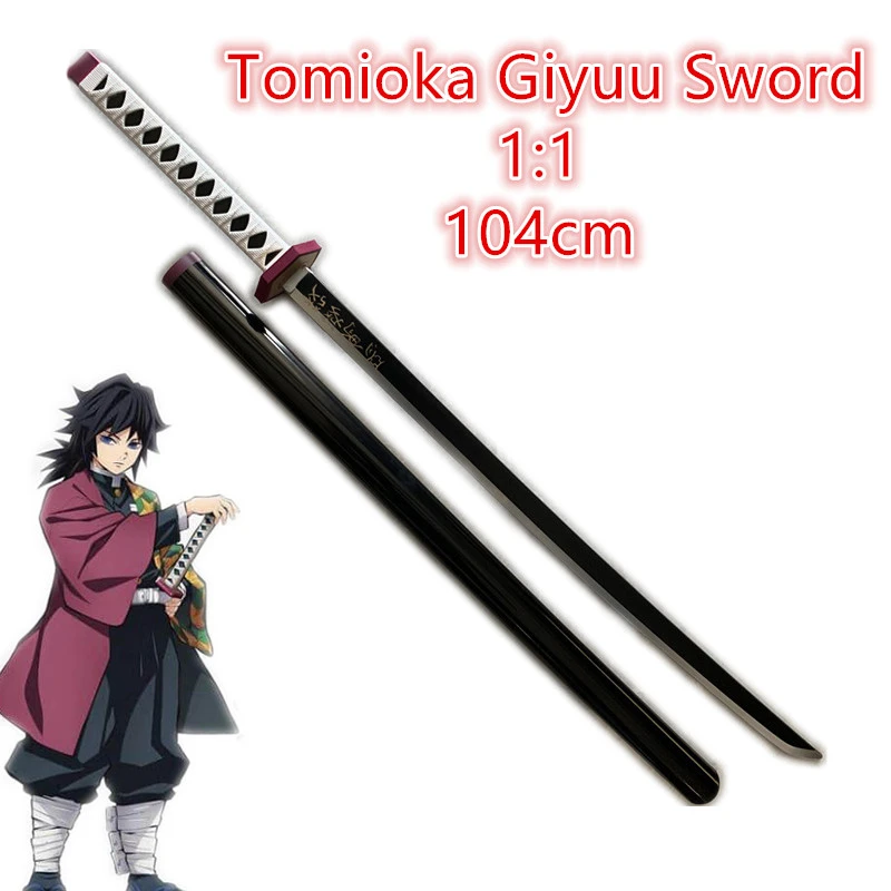 スケール104cmの剣闘士の剣 黒の翼竜のコスプレ1 1 キメツノイバ アニメの剣のアクセサリー Swords Aliexpress