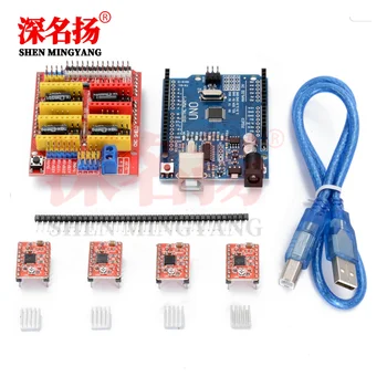 

cnc shield v3 engraving machine expansion board kit 4988 drive board suitable for UNO R3 engraving