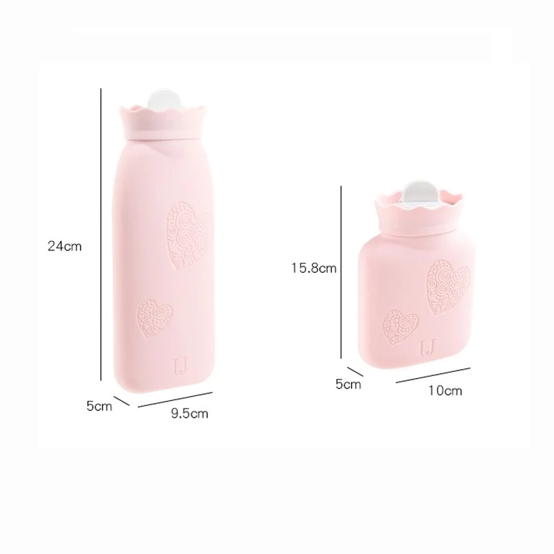 Hot Water Bottles With Cover Microwave Heating Silicone Bag Hand Warmer For Girls Kids Christmas Gifts | Бытовая техника