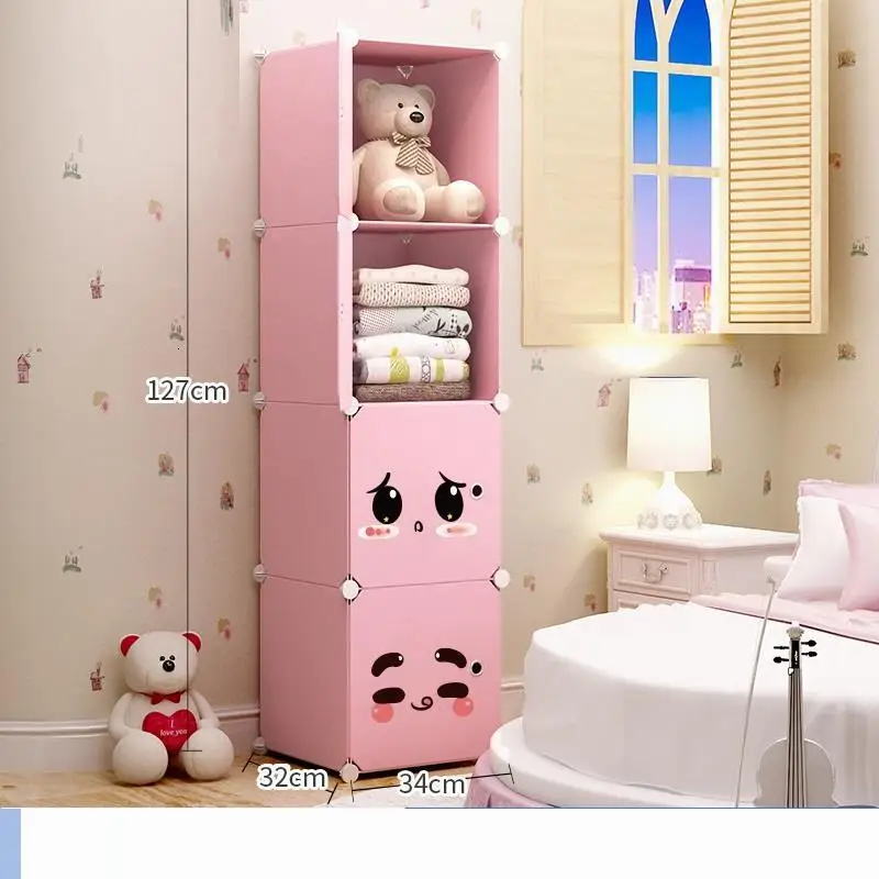 Number 4 Meble Rangement Chambre Garderobe Armazenamento Armario Tela Mueble De Dormitorio шкаф Guarda Roupa гардероб - Цвет: Number 4