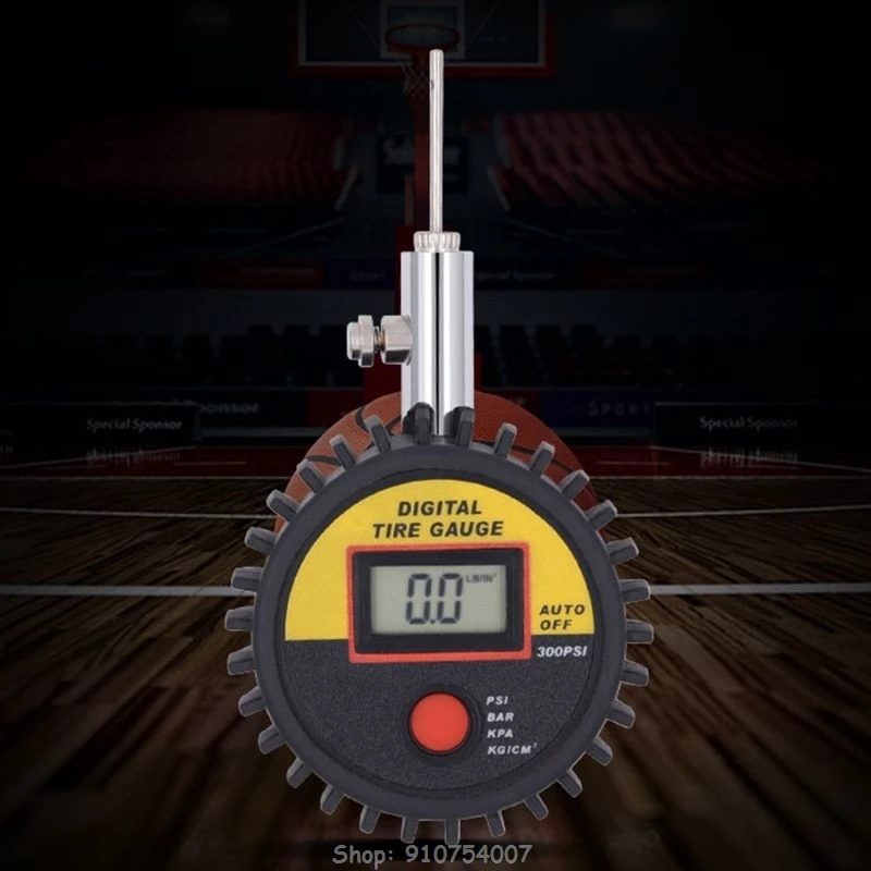 Digital Mini Handheld Sport Football Basketball Volleyball Ball Pressure Gauge Tester Tool O30 20