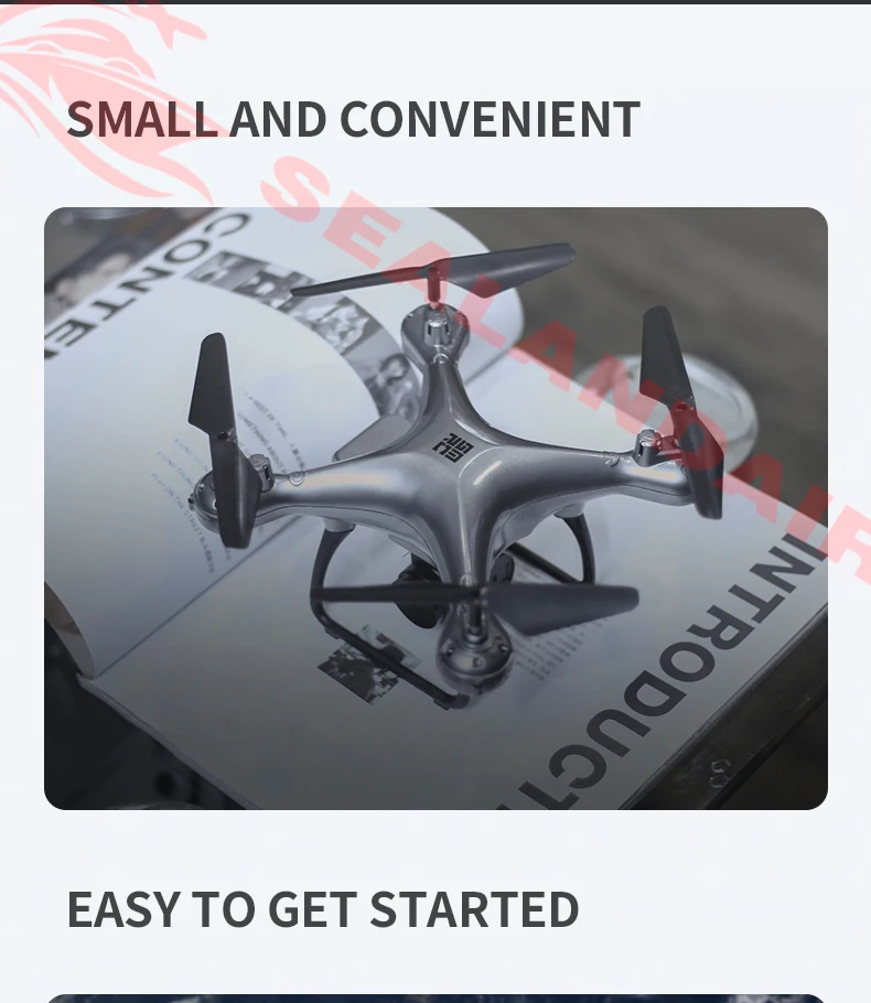 Новинка мини gps Дрон камера HD 50x Zoom Follow Me RC Квадрокоптер 5G wifi FPV Live Video Drone 4K Профессиональный Квадрокоптер игрушка