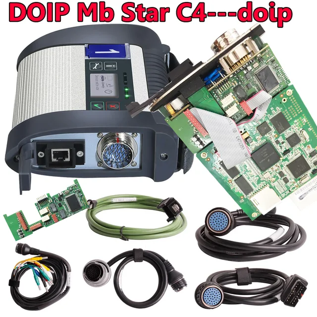 Met Doip Diagnostic Volledige Chip Mb Star C4 Sd Connect Star Diagnose C4 Met Nieuwste 2021.03 Software Vediamo Dts Gratis verzending