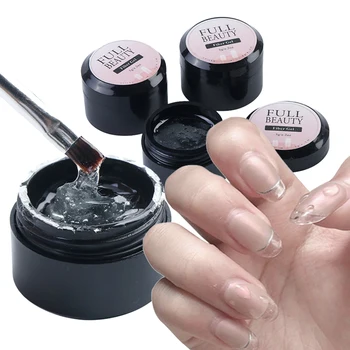 

5ml Fiberglass Building Gel Finger Extension Repair Broken Nails Tip Clear Acrylic UV Gel Polish Nail Art Varnish LY1520