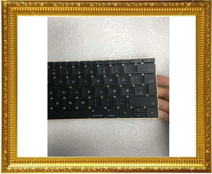 Ноутбук A1534 клавиатура для Macbook 1" A1534 норвежская Клавиатура год