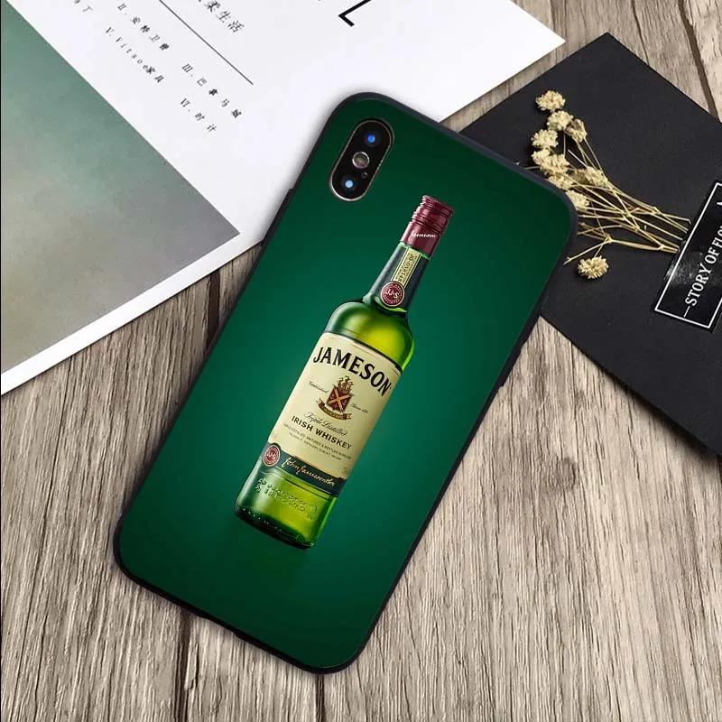 Чехол Jameson Irish Whiskey из мягкого силикона черного ТПУ для телефона чехол для iPhone 6 6plus 7 8 plus 5 5S SE X XR XS Max