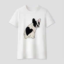 Best Price Cut Dog printed t shirt women 90s Graphic T-shirt Harajuku Tops Tee Cute Short Sleeve animal tshirt Female Tshirts