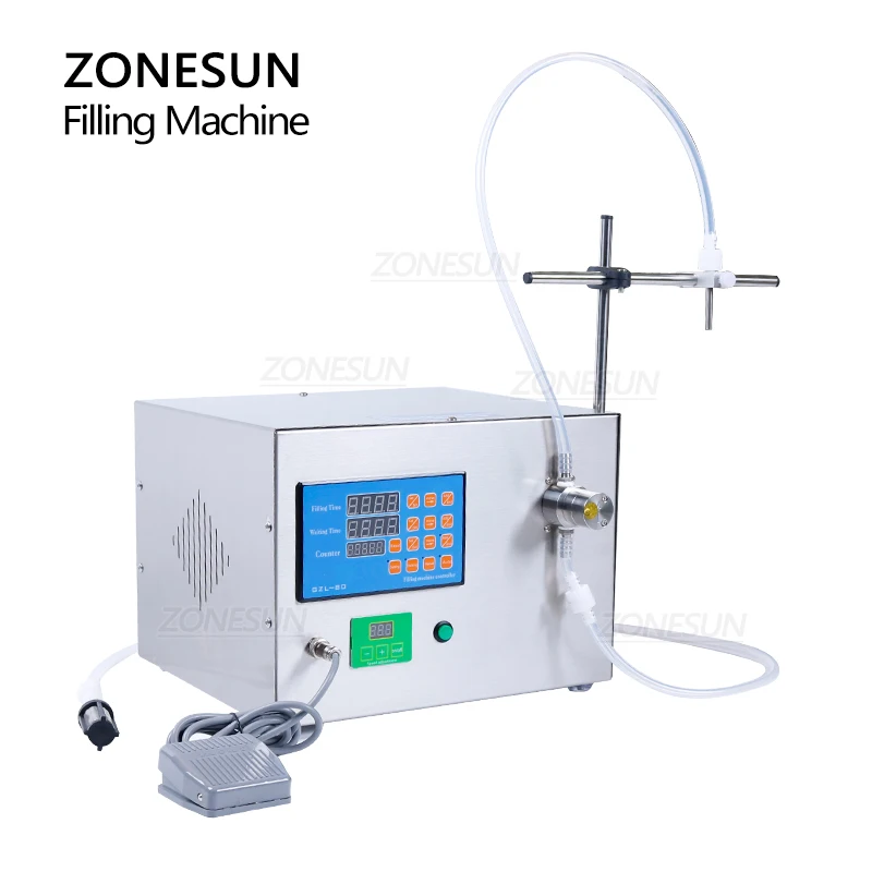 ZONESUN Магнитный насос для напитков духи минеральное эфирное масло вода напиток