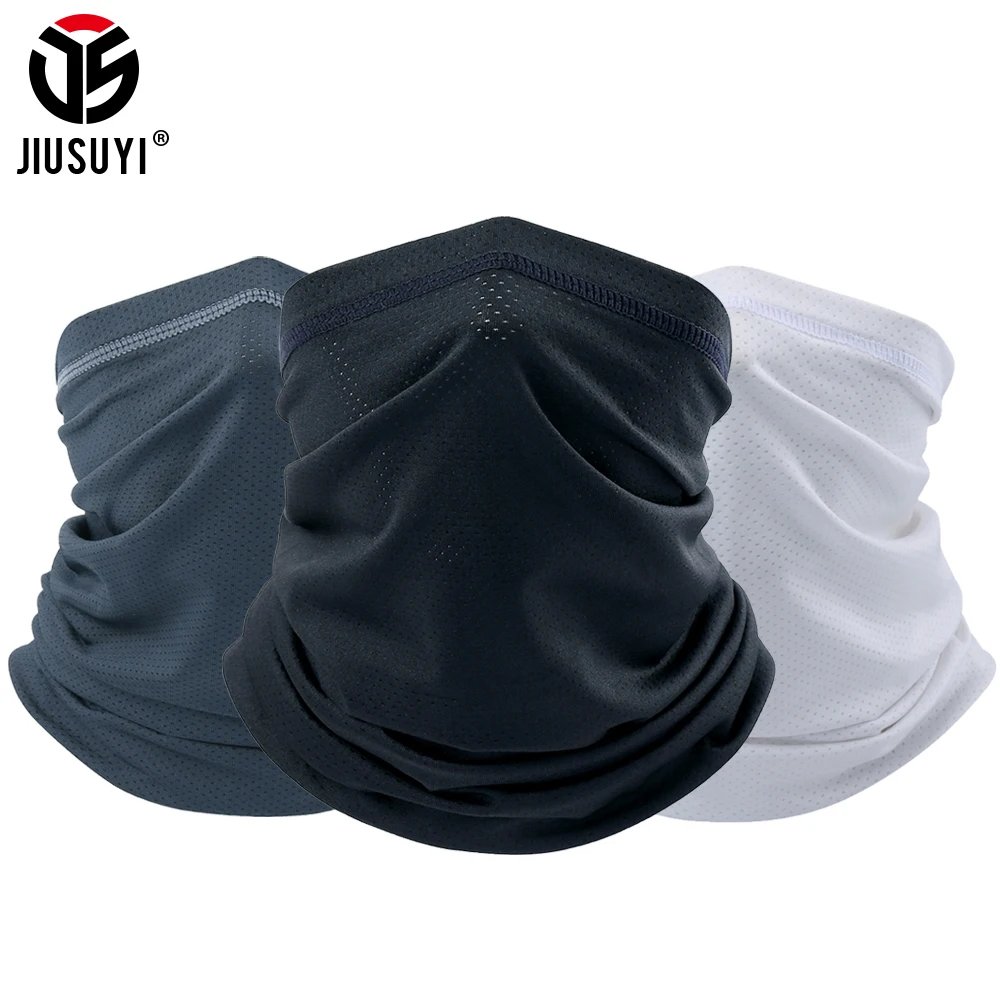 

Breathable Neck Gaiter Bandanas Headband Face Shield Tube Scarves Bicycle Windproof Sun Mask Scarf Balaclava Headwear Men Women