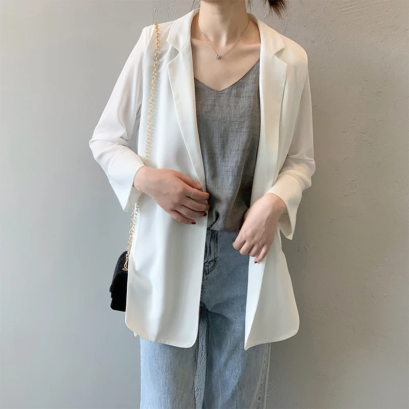 

New Women Blazer Suit Female 2019 New Korean Version Loose Long Sleeve Women Clothes Blaiser Feminino Blazer Femme New Hot Sale