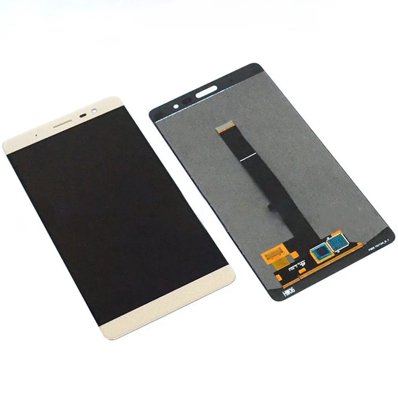 

Digitizer For ZTE Axon MAX C2016 Lcd Display Touch Screen Panel Sensor Glass Assembly Module Gold Complete Replacement Frame