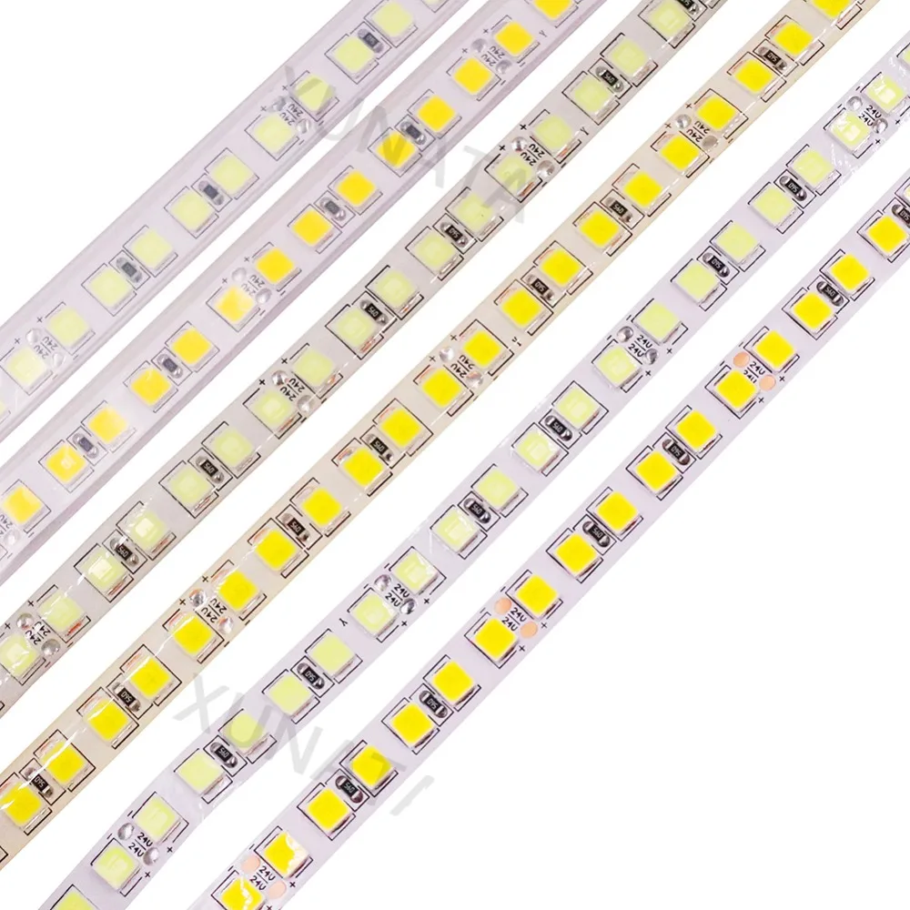 5 м 600 светодиодный s 5054 SMD Светодиодные ленты светильник Диодная лента 12V 24V гибкий светодиодный светильник Подсветка IP67 Водонепроницаемый лента белый/теплый белый