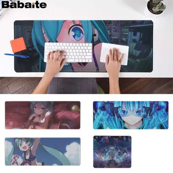 

Babaite Custom Skin Hatsune Miku Anime Customized MousePads Computer Laptop Anime Mouse Mat Free Shipping Large Mouse Pad