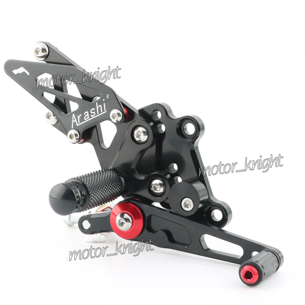 Arashi NINJA 300 2013- Rearset Регулируемая подставка для ног для KAWASAKI NINJA300 EX300A EX300B ABS 14 15 16 подножки задняя подставка