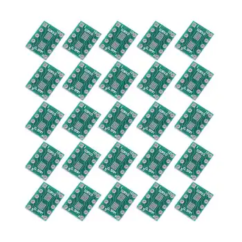 

20Pcs Sop10 Msop10 Sop23 To Dip-10 Pinboard Smd Adapter 0.5Mm/0.95Mm Dip Pin Pitch