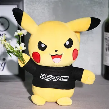 

Pikachu Cute Plush Toy Stuffed Animals Plushies Toys Kawaii Soft Plushie Cotton Pillow Cushion for Children