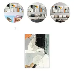 Durable Canvas Abstraction Professionally Printed Art Painting for Living Room Frameless Picture Painting