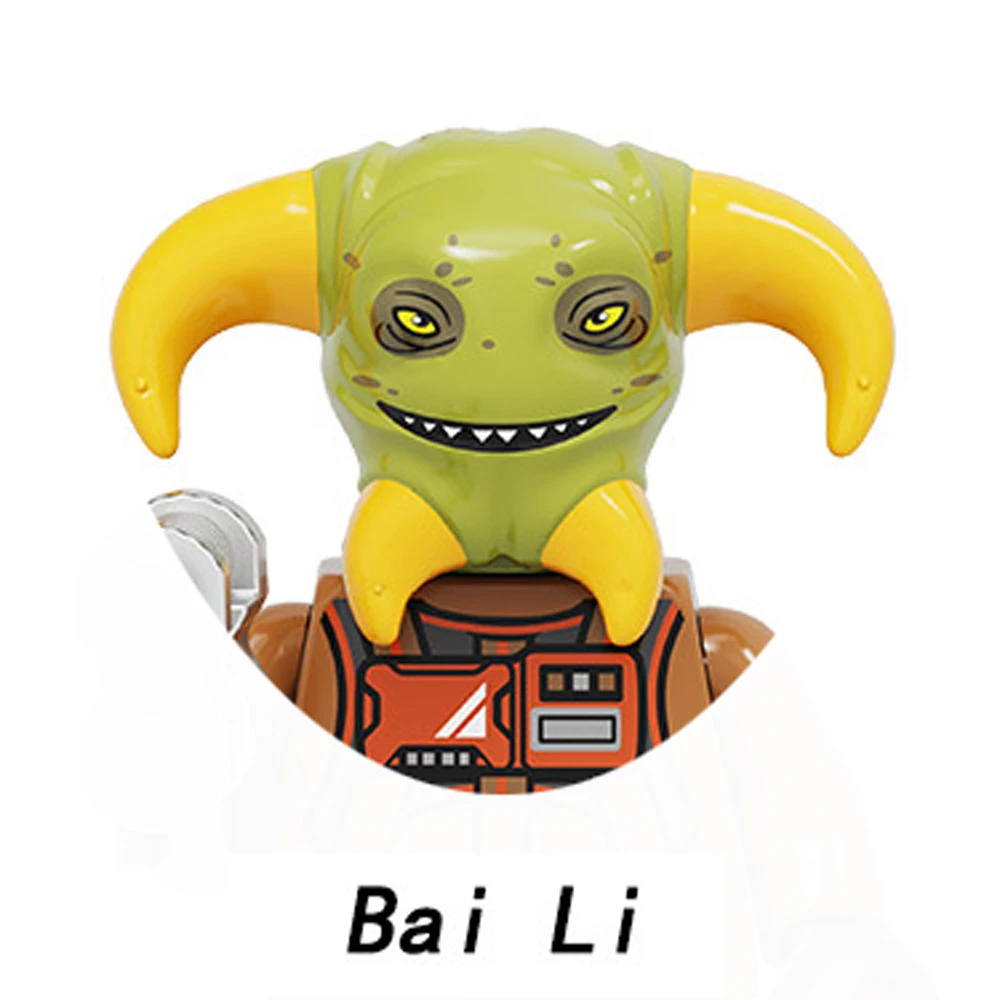 Jar Jar Binks Chewbacca Tusken Raider Han Solo Building Blocks Jawas Leia Ewoks Amidala Gamorrean Star Brick Figure Wars Toys