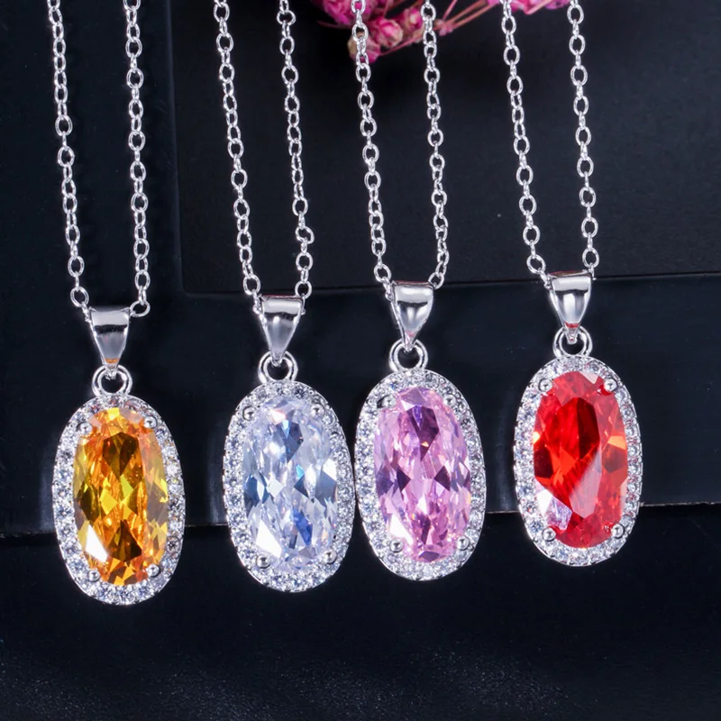 3 шт./комплект женские серьги подвески с фианитом|fashion necklace set|necklace setsilver 925 |