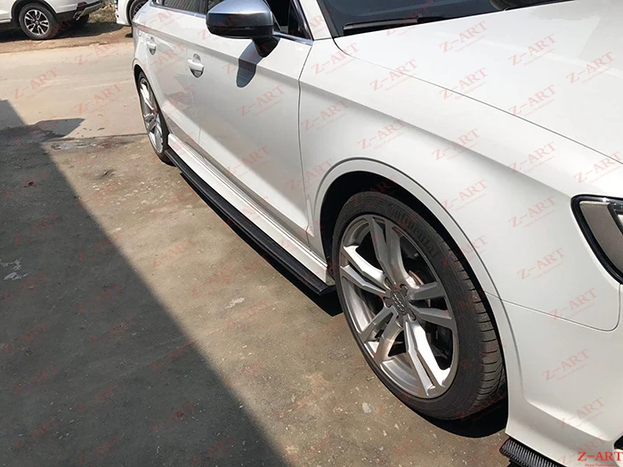 Z-ART комплект кузова из углеродного волокна для Audi S3-, комплект для настройки углеродного волокна для Audi A3 sline S3, модифицированный комплект корпуса из углеродного волокна