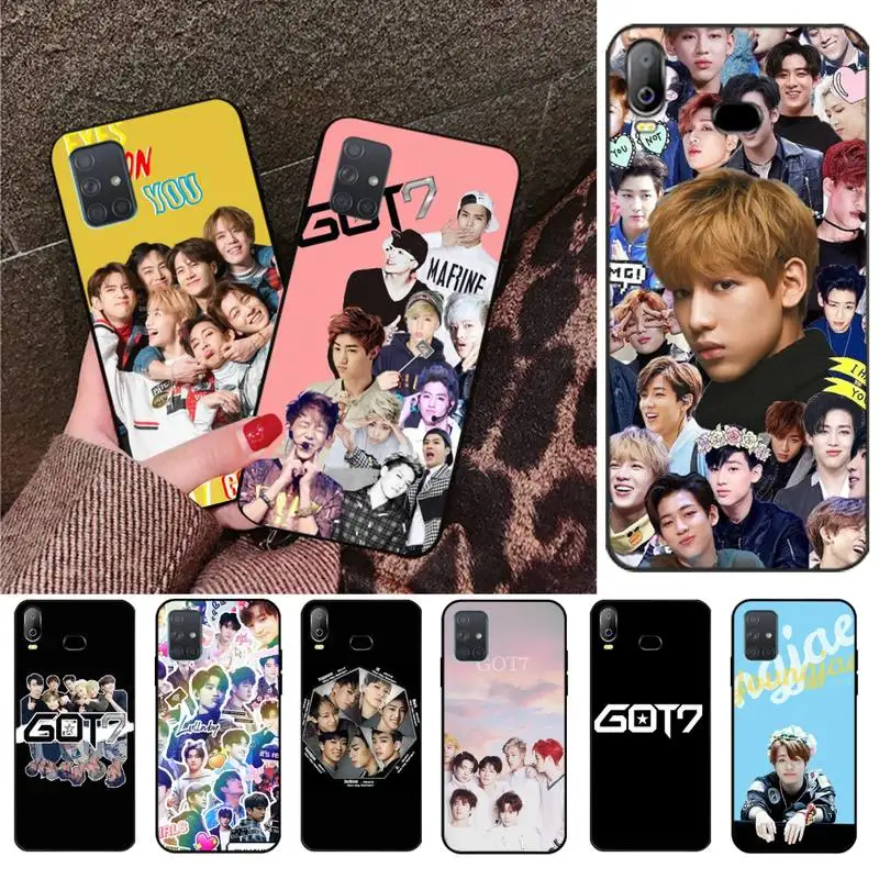 

NBDRUICAI KPOP GOT7 Bling Cute Phone Case For Samsung A10 A20 A30 A40 A50 A70 A71 A51 A6 A8 2018