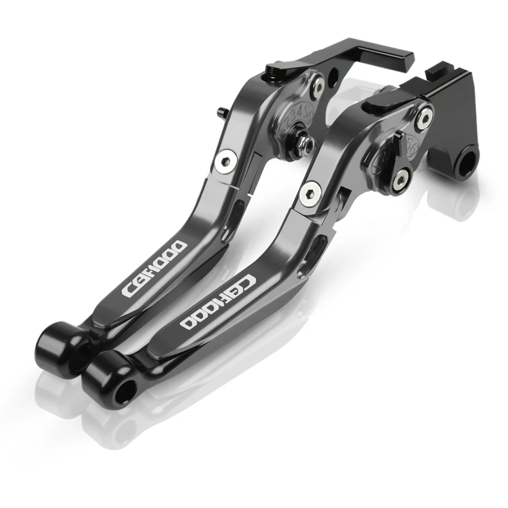 Для Honda CBF 1000 CBF1000 2006 2007 2008 2009 мотоциклетные тормозные рычаги с ЧПУ Aliuminum регулируемый тормозной рычаг сцепления руль - Цвет: Q with logo