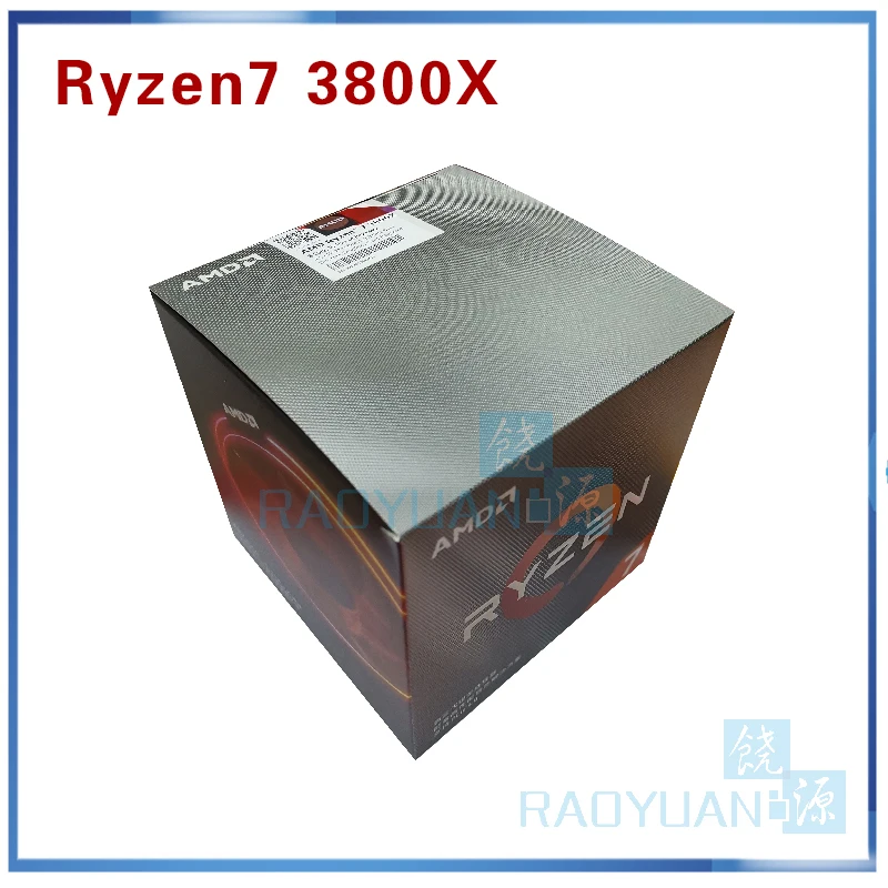AMD Ryzen 7 3800X R7 3800X3,9 ГГц 7NM L3 = 32 м 100-000000025 8-ядерный 16-нить Процессор процессор разъем AM4 с кулер вентилятор охлаждения