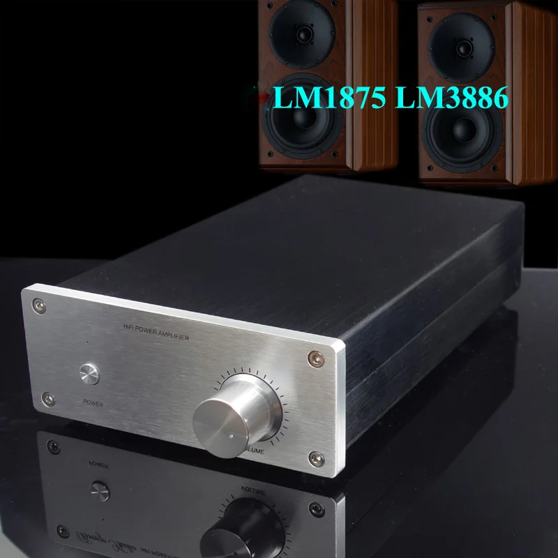 HiFi аудио стерео двухканальный LM1875 30 Вт* 2 LM3886 68 Вт* 2 усилитель