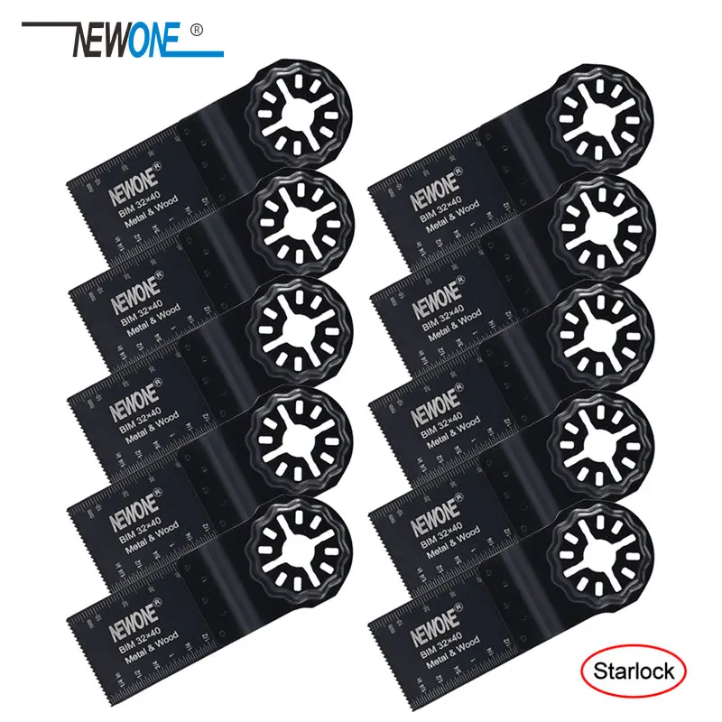 NEWONE 1-3/8 &quotStarlock E-cut Bi-Metal мульти-лезвия для пилы Осциллирующий Инструмент лезвия