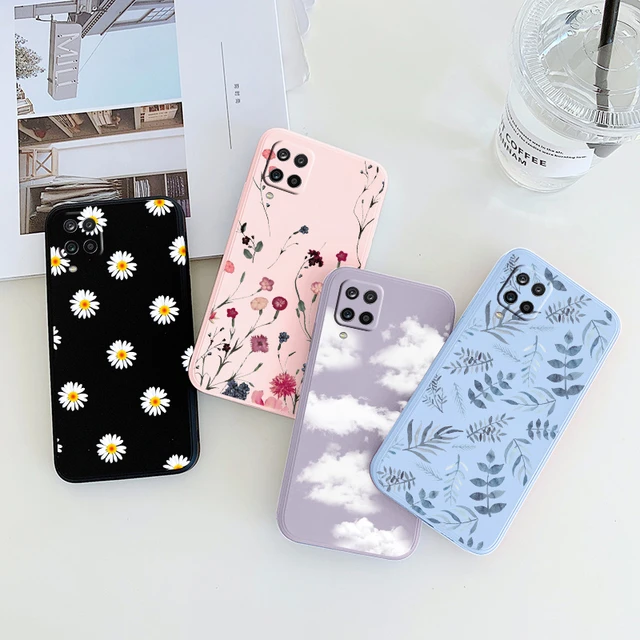 For Huawei P40 Lite Phone Case Soft Silicone Letter Flower Back Cover For  Huawei P40 P 40 Lite P40Lite E Coque Funda Shell Cases