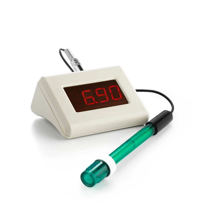 

BMBY-Mini Portable PH-025M Digital PH Meter Tester Hydroponic Pool Water Aquarium Monitor US Plug