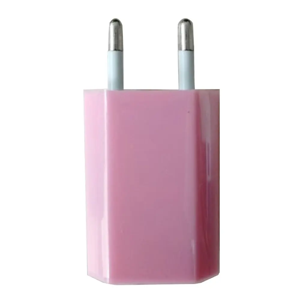 USB зарядное устройство адаптер 5V 500MA один usb-порт быстрое зарядное устройство разъем для iPhone для телефона Android