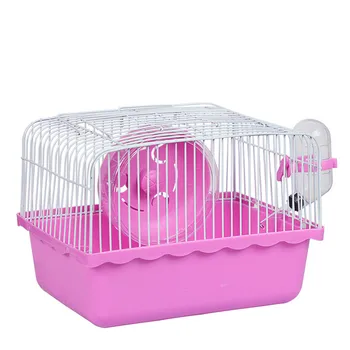 

Hamster Cage Package Complete Gold Bear Nest Terrarium Double-decker Small Hamster Cage Cage Outing Supplies
