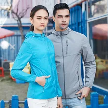 Наружное ветрозащитное пальто с защитой от ультрафиолета для мужчин и женщин, ультратонкое дышащее эластичное солнцезащитное пальто, спортивная одежда, Тренч