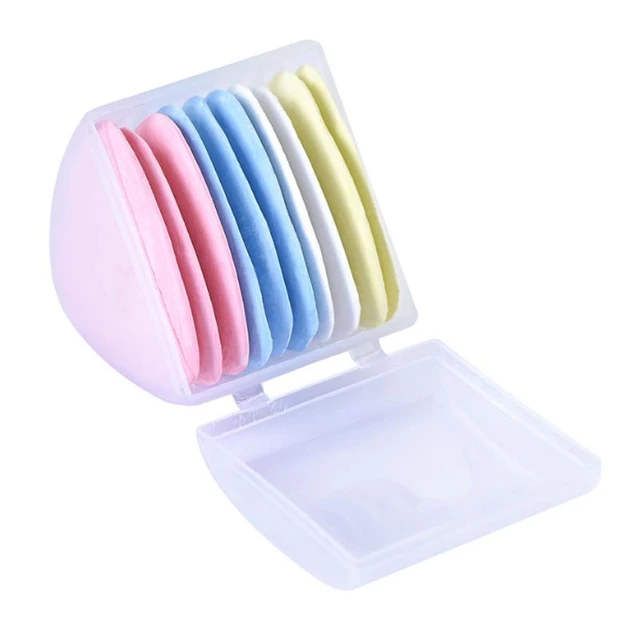 MIUSIE 10Pcs Mixed/White Color Erasable Tailor Chalk Sewing Chalk Tailor's  Fabric Chalk DIY Making Sewing Accessories