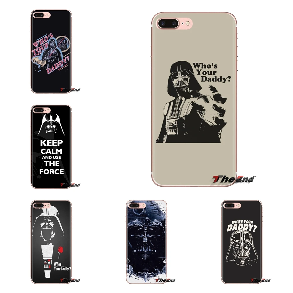 Darth Vader Your Daddy Star Wars For Samsung Galaxy J1 J2 J3 J4 J5 J6 J7 J8 Plus 2018 Prime 2015 2016 2017 Transparent TPU Cover |