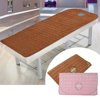 

Blackhead Removal 80 x 190cm Beauty Massage Table Bed Sheet SPA Treatment Bed Cover with Round Breath Hole Jade Roller