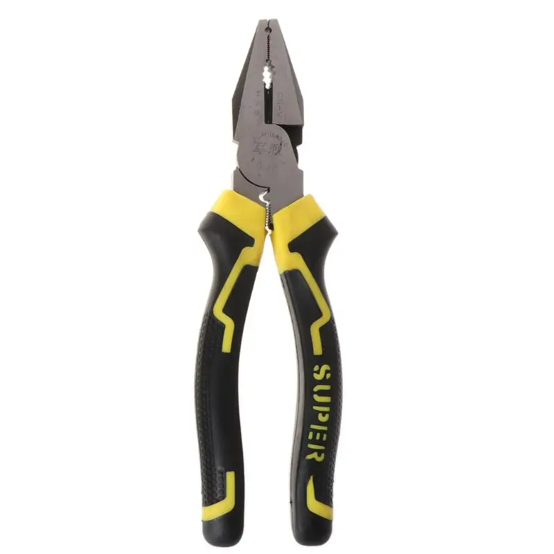 02-8Inches 6 ''8'' многофункциональные ножницы для зачистки проводов с длинным носом, диагональные плоскогубцы для DIY ювелирных изделий, ручной Мультитул - Цвет: 02-8Inches