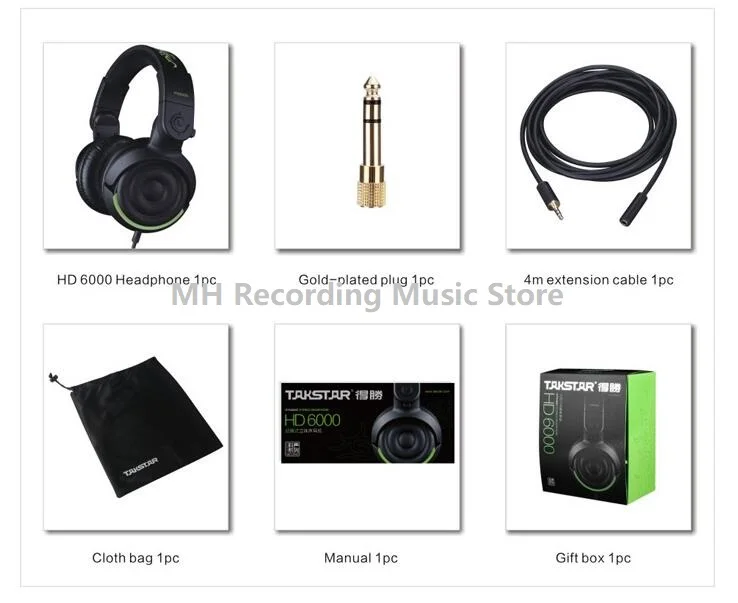 Наушники HD6000 HD 6000 динамические стерео наушники монитор Музыка DJ гарнитура Hifi высокое качество